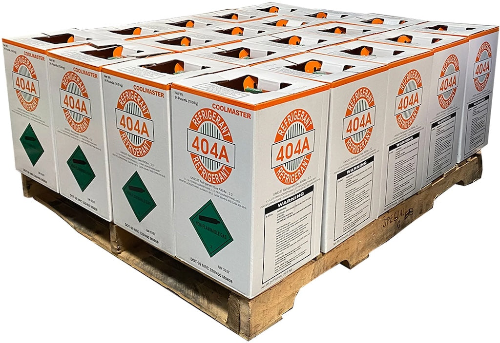 24lb R-404A Refrigerant, Factory Sealed, 100% Virgin - USA Brand